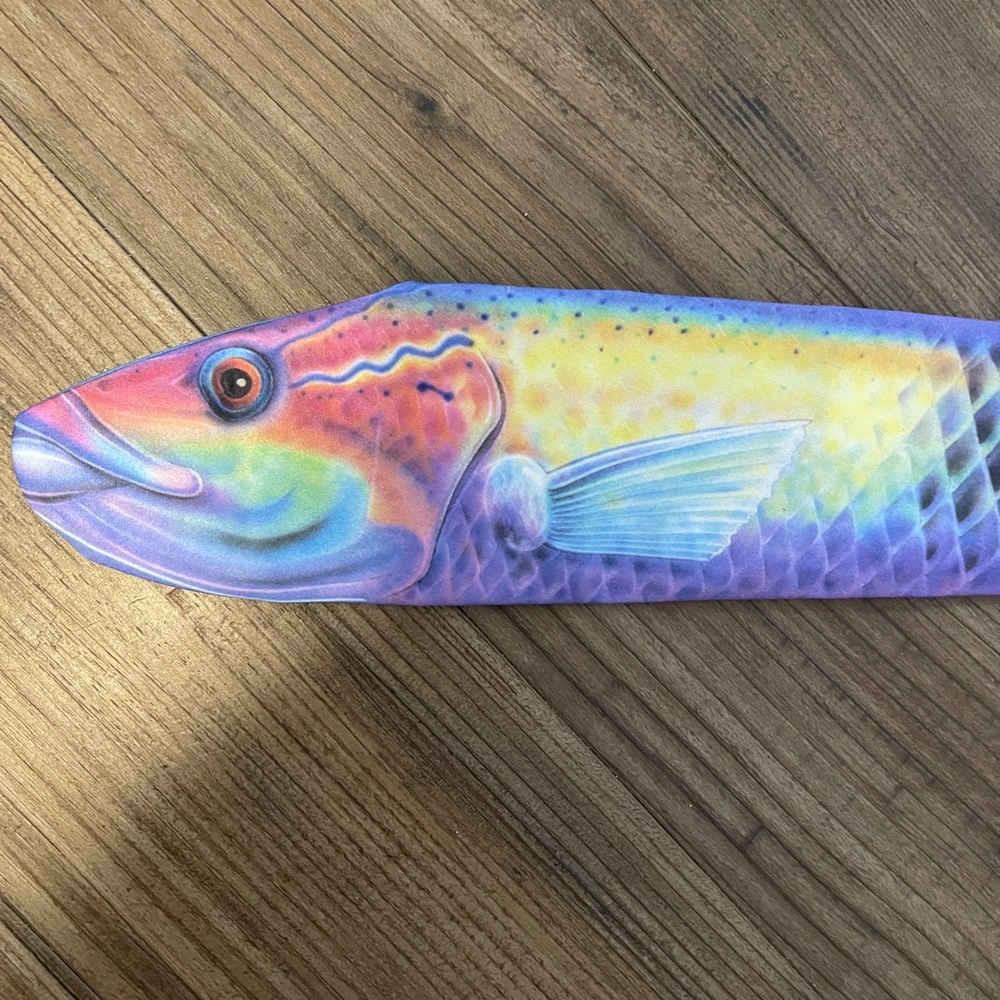 Ralph Marlin “Y’wrasse” 1986 VINTAGE men’s neck tie. Very unique!! - Picture 2 of 7